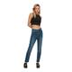 TRENDYOL Damen Trendyol E Hohe Taille Slim Fit Jeans Jeans Chino, Navy, 40