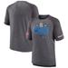 Men's Fanatics Branded Heathered Gray Orlando Magic 2022 Noches Ene-Be-A Core Shooting Raglan T-Shirt