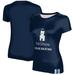 Women's Navy Citadel Bulldogs Figure Skating T-Shirt