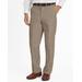 Blair Men's JohnBlairFlex Adjust-A-Band Relaxed-Fit Plain-Front Chinos - Brown - 36 - Medium