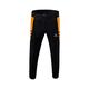 Erima Herren Six Wings funktionelle Trainingshose, schwarz/new orange, L