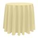 Ultimate Textile Solid Color Round Tablecloth Polyester in Brown | 102 W x 102 D in | Wayfair 3PK1-102R-102