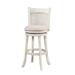 Kelly Clarkson Home Lilly Back Swivel Stool Wood/Upholstered in Brown | 43 H x 20 W x 23 D in | Wayfair 026A9BB2E97F4D61AEB4CA3128826274