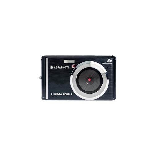 AgfaPhoto DC5200 Digitalkamera 21 Megapixel Schwarz, Silber DC5200-BK