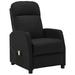 Inbox Zero Massage Recliner Chair Push Cozy Sleeper Chair for Elderly Water Resistant in Black | 39.4 H x 25.6 W x 38.2 D in | Wayfair