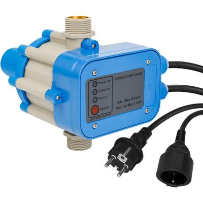 Swanew Pumpensteuerung Druckschalter Tiefbrunnen Pumpenschalter Hauswasserwerk Automatik mit Kabel Image
