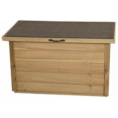 Forest Garden - Forest Wooden Garden Storage Chest- Outdoor Patio Storage Box - Pressure Treated