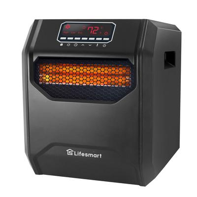 LifeSmart LifePro 1500W 6 Element Infrared Large Room Space Heater w/ Remote - 8.8