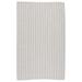 Janelle Indoor/ Outdoor Striped Light Gray/ Ivory Area Rug
