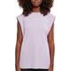 Urban Classics Damen Ladies Modal Padded Shoulder Tank T-Shirt, lilac, XS
