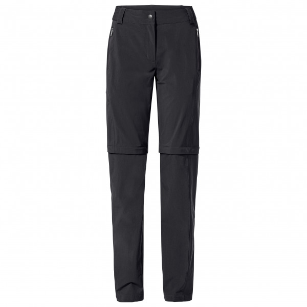 Vaude - Women's Farley Stretch Zip Off T-Zip Pants II - Trekkinghose Gr 48 - Regular schwarz