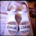 Coach Shoes | Authentic Coach Sandals | Color: Silver/White | Size: 7.5