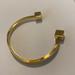 J. Crew Jewelry | J Crew Mercantile Cube Gold Tone Cuff Bracelet | Color: Gold | Size: Os