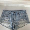 American Eagle Outfitters Shorts | American Eagle Outfitters Denim Shorts | Color: Gray | Size: 6