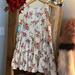 American Eagle Outfitters Dresses | American Eagle Outfitters Floral Sundress Mini Dress Size Xs | Color: Cream/Pink | Size: Xs