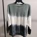 American Eagle Outfitters Tops | American Eagle Oversize Sweatshirt. Size Xs. | Color: Cream/Green | Size: Xs