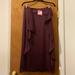 Kate Spade Skirts | Kate Spade New York Satin Ruffle Skirt | Color: Purple | Size: 0