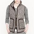 J. Crew Jackets & Coats | J Crew Xs Harringbone Print Vest | Color: Gray | Size: Xs