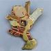 Disney Other | Disney Search For Imagination Pin Event Dream Lumiere / Cogsworth Pin From 2002 | Color: Gold | Size: Os