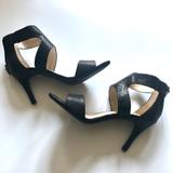 Jessica Simpson Shoes | New! Jessica Simpson High Heeled Shoes, Black Snake Pattern | Color: Black | Size: 7.5