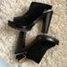 Michael Kors Shoes | Michael Kors Black Suede Bootie With Heel | Color: Black | Size: 8.5