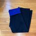 Victoria's Secret Pants & Jumpsuits | Cropped Victoria’s Secret Yoga Pants | Color: Blue | Size: Xs