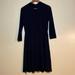 Michael Kors Dresses | Michael Kors Smocked Waist Dress, S, Black | Color: Black | Size: S