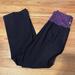 Lululemon Athletica Pants & Jumpsuits | Lululemon Groove Pant 4 | Color: Black/Purple | Size: 4