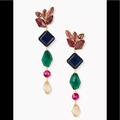 Kate Spade Jewelry | Last 1 Kate Spade New York Rock It Statement Earrings | Color: Blue/Green | Size: Os