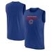 Men's Nike Royal Chicago Cubs Knockout Stack Exceed Performance Muscle Tank Top