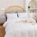 Latitude Run® Cotton Blend Reversible 5 Piece Comforter Set Cotton in White | King Comforter + 4 Additional Piece | Wayfair