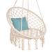 Dakota Fields Cooleemee Swing Chair Cotton | 44 H x 24.5 W x 32 D in | Wayfair 8D8340ADA3754C1A9917CBEDA433EC94