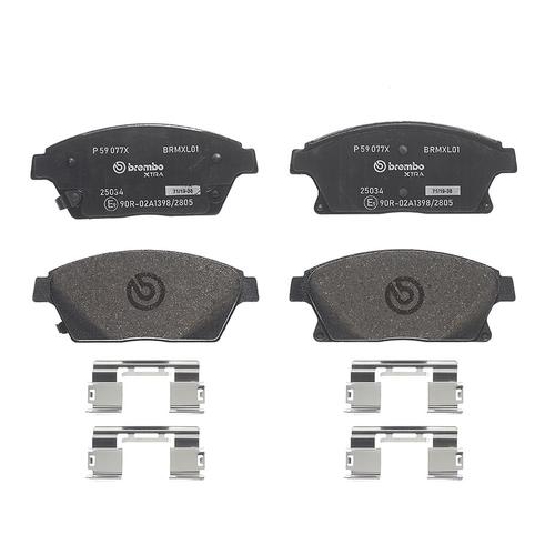 BREMBO Bremsbeläge Vorne (P 59 077X) für Opel Astra J Mokka / X Zafira Tourer C