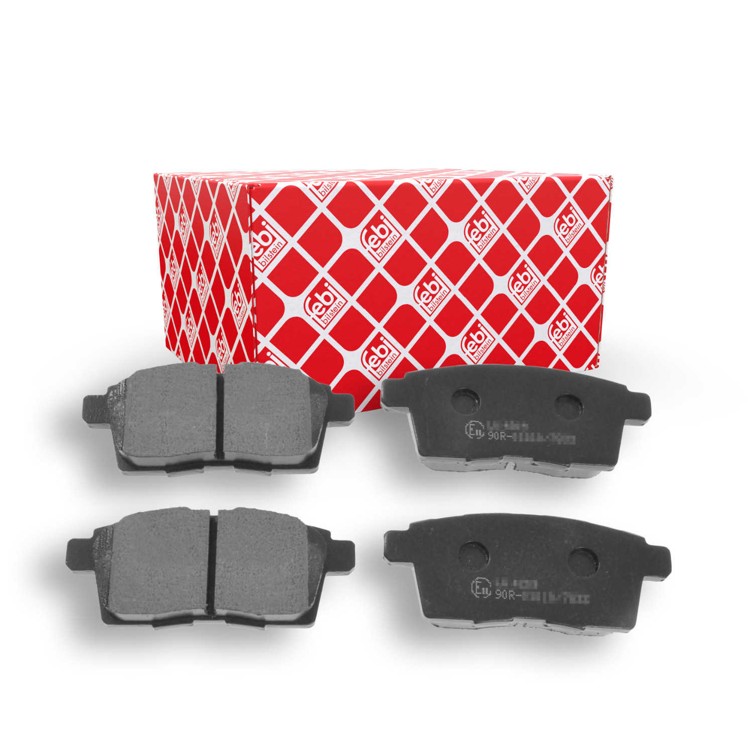 FEBI BILSTEIN Bremsbelagsatz, Scheibenbremse hinten rechts links für MAZDA EHY4-26-48Z L2Y8-26-43ZB L2Y7-26-48Z 116370 Image