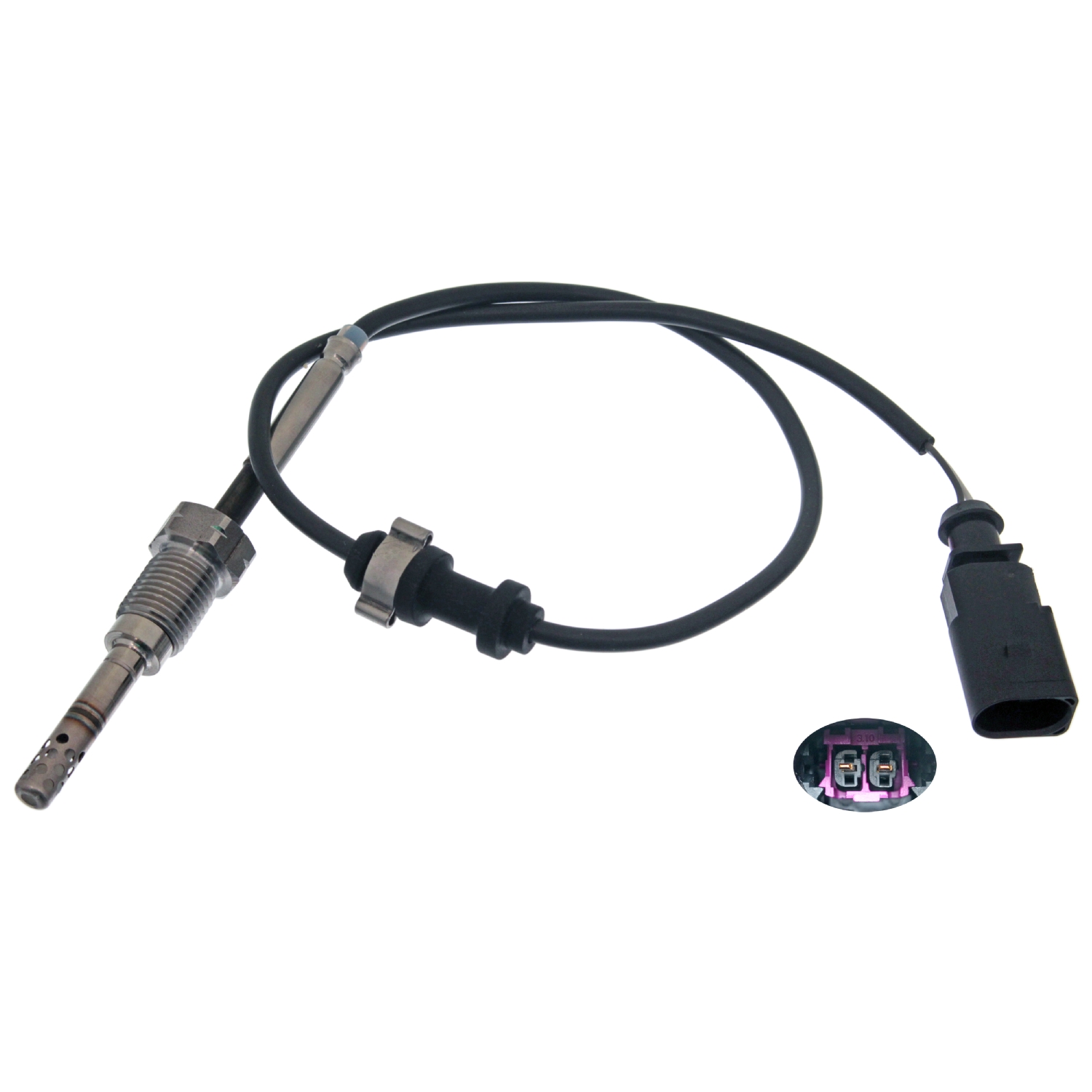 FEBI BILSTEIN Sensor, Abgastemperatur 49267 nach Abgasturbolader für VW
