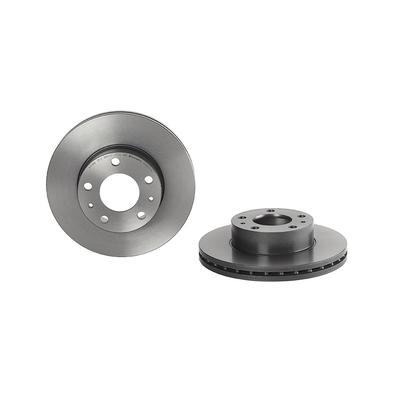 BREMBO Bremsscheibe COATED DISC LINE vorne rechts links innenbelüftet 280mm für PEUGEOT FIAT CITROËN 51957507 51957508 1