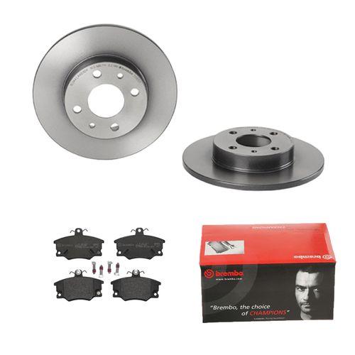 BREMBO Bremsensatz-Vorderachse COATED DISC LINE / STANDARD Bremsensatz, Scheibenbremse vorne rechts links voll 240mm für ZASTAVA ALFA ROMEO SHUGUANG F