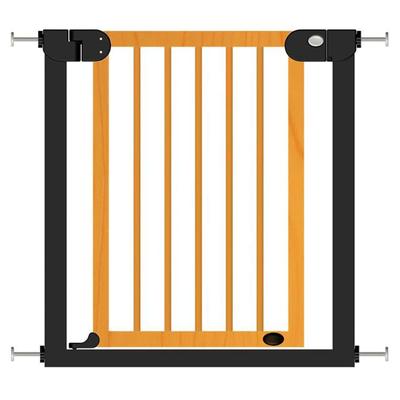 Baninni Baby Safety Gate Woody Metal and Wood 76-83cm