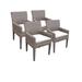 4 Florence Dining Chairs With Arms