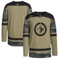 adidas Camo Winnipeg Jets Logo Military Appreciation Team Authentic Practice Jersey