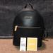 Michael Kors Bags | Adina Medium Backpack | Color: Black/Gold | Size: Os