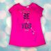 Disney Shirts & Tops | Disney Princess Girl’s Glitter Tee Shirt Top Size 7 | Color: Gold/Pink | Size: 7g