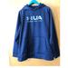 Under Armour Shirts | Last Chance Sale Under Armour Men's Logo Cold Gear Fleece Hooded Sweatshirt | Color: Black/Blue | Size: M