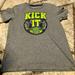 Adidas Shirts & Tops | Boys Tee | Color: Gray/Green | Size: 12b