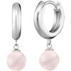 Engelsrufer Creolen 925er Silber pink Damen