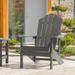 LIVOOSUN Adirondack Patio Chair Fire Pit Chair Weather Resistant