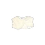 Popatu Shrug: Ivory Tops - Size 12 Month