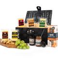 Cheese Hamper Ideal Cheese Gift Set | 5 Cheese Wedges + 2 Chutneys & Crackers