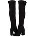 Jessica Simpson Shoes | Brixten Faux Suede Over-The-Knee Block Heel Boots | Color: Black | Size: 9.5