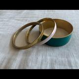 J. Crew Jewelry | Jcrew Gold Bangle Set | Color: Gold | Size: Os